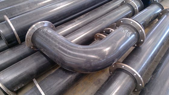 أنابيب HDPE PE100 المخصصة للجرافة البحرية