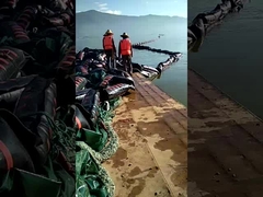 النوع 2 سيلت الستار بوم الميناء العائم النوع 1 تصميم الستار الضبابية احتواء النفط