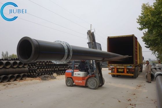 أنابيب التجريف HDPE PE100 مع مرونة ممتازة ومقاومة للآثار
