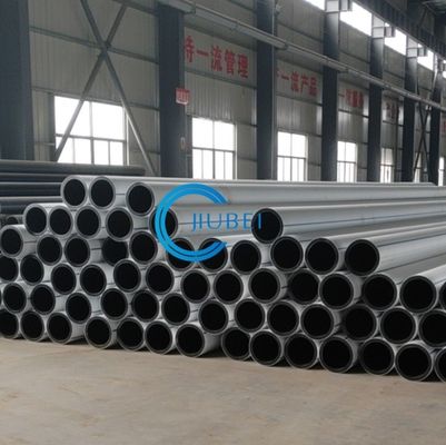 مرونة ممتازة HDPE الأبيض والأسود أنابيب متكاملة مع اتصال الفلينجز الصلبة