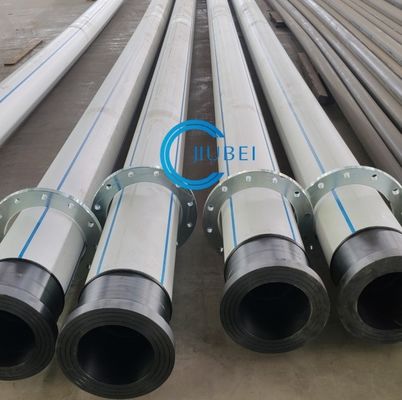 الأبيض الأسود Co أنابيب التجريف المطحونة HDPE PE100 طريقة الإنتاج للإنتاج