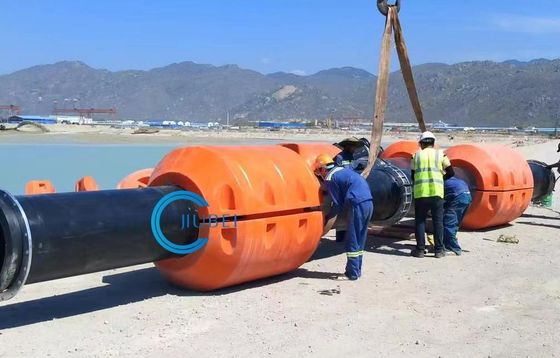 أنابيب Hdpe العائمة المقاومة للأشعة فوق البنفسجية / أنابيب Hdpe العائمة مع المرونة الممتازة والطوفان