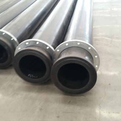 الأطراف الفولاذية المقاومة للارتداء أنبوب Uhmwpe للتجريف أنبوب Uhmwpe مع مقاومة للتآكل