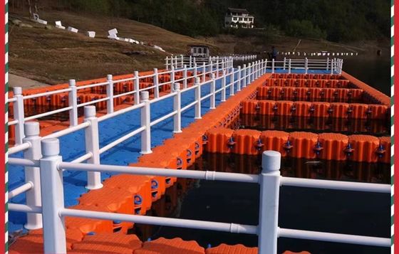 النوع المكعب لـ PE Pontoon / Pontoon العائم من البلاستيك للجسر