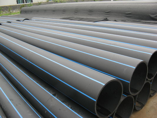 الصيغة ISO 4427 أنابيب التجريف HDPE للبيئات المهشة