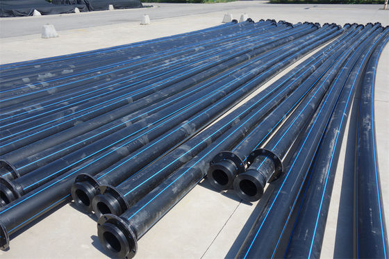 الصرف الصحي مصنوع من أنابيب المياه عالية الكثافة من البولي إيثيلين HDPE الصديقة للبيئة