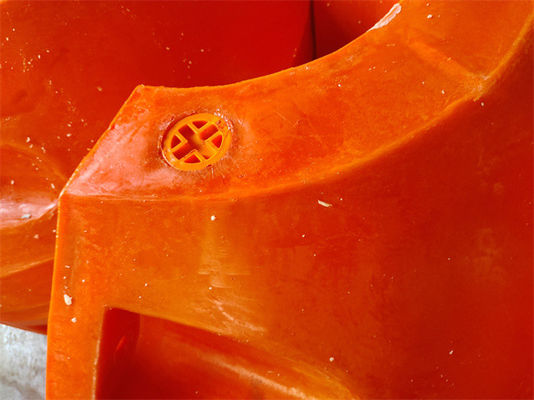 مقاومة للأشعة فوق البنفسجية الطقسية HDPE أنابيب طوق الطقس المتطرف الصمود مقاومة الاحتكاك