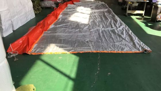 مكافحة التآكل سيلت ستائر 25٪ إطالة 60-130KN / م قوة السحب مادة PVC / المطاط